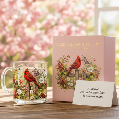 🌸 مجموعة أكواب زجاجية إصدار محدود 2026 "روعة صباح الحديقة" ☕🐦