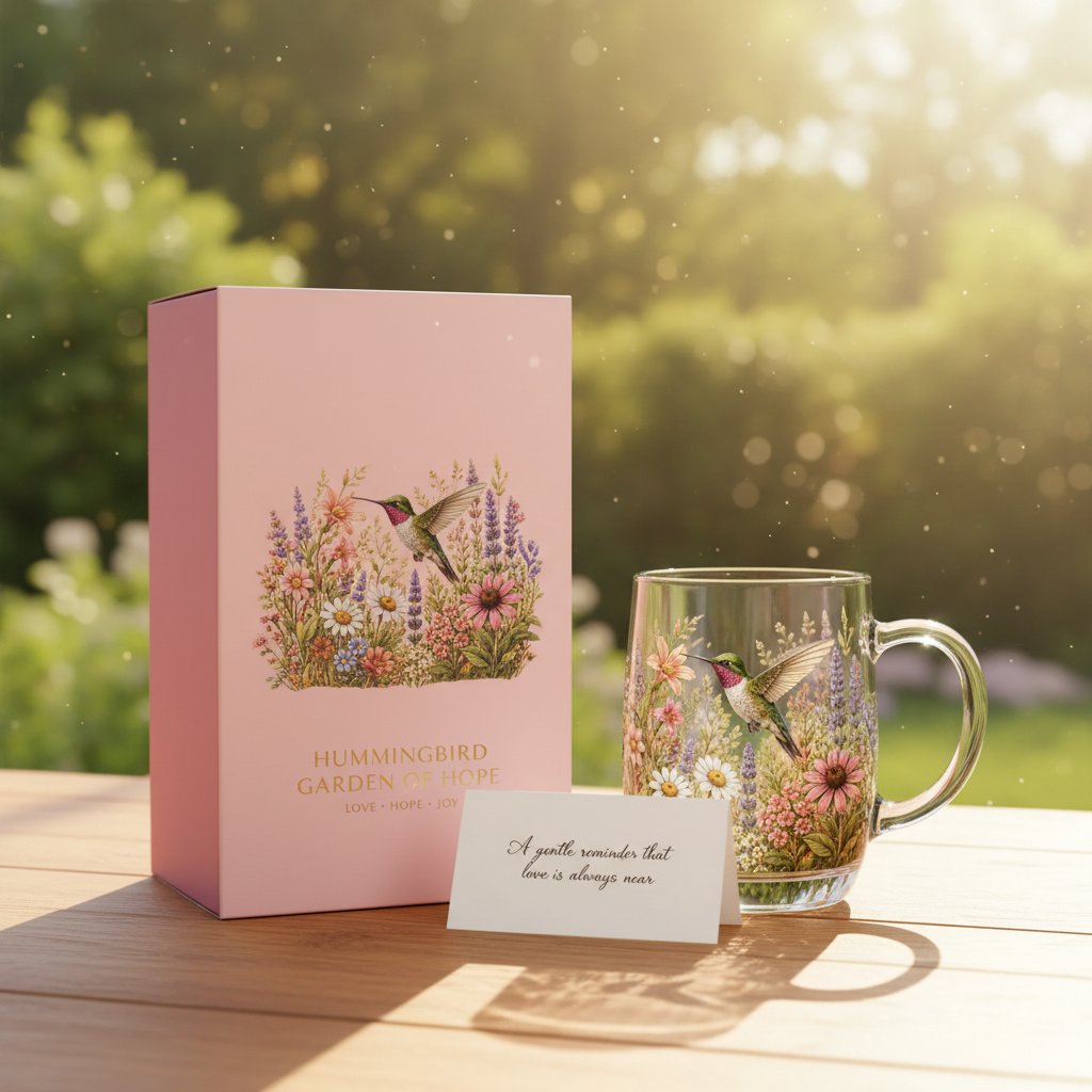 🌸 مجموعة أكواب زجاجية إصدار محدود 2026 "روعة صباح الحديقة" ☕🐦