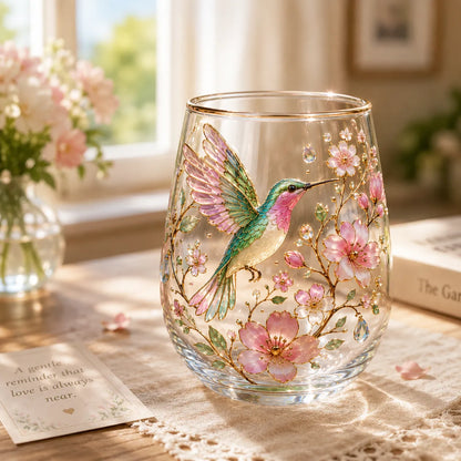 🌸 مجموعة أكواب زجاجية إصدار محدود 2026 "روعة صباح الحديقة" ☕🐦